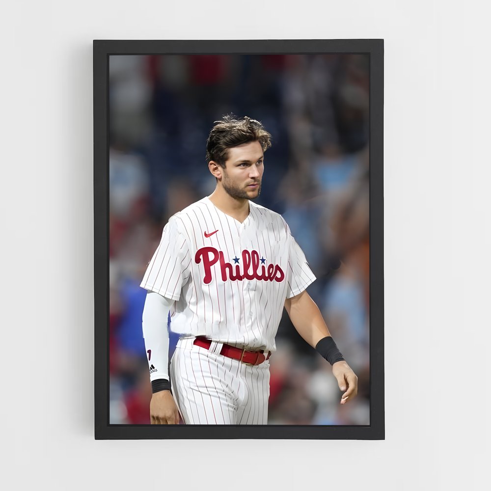 Poster Trea Turner: Le Héros du Diamant – affiche Baseball (vue 2)